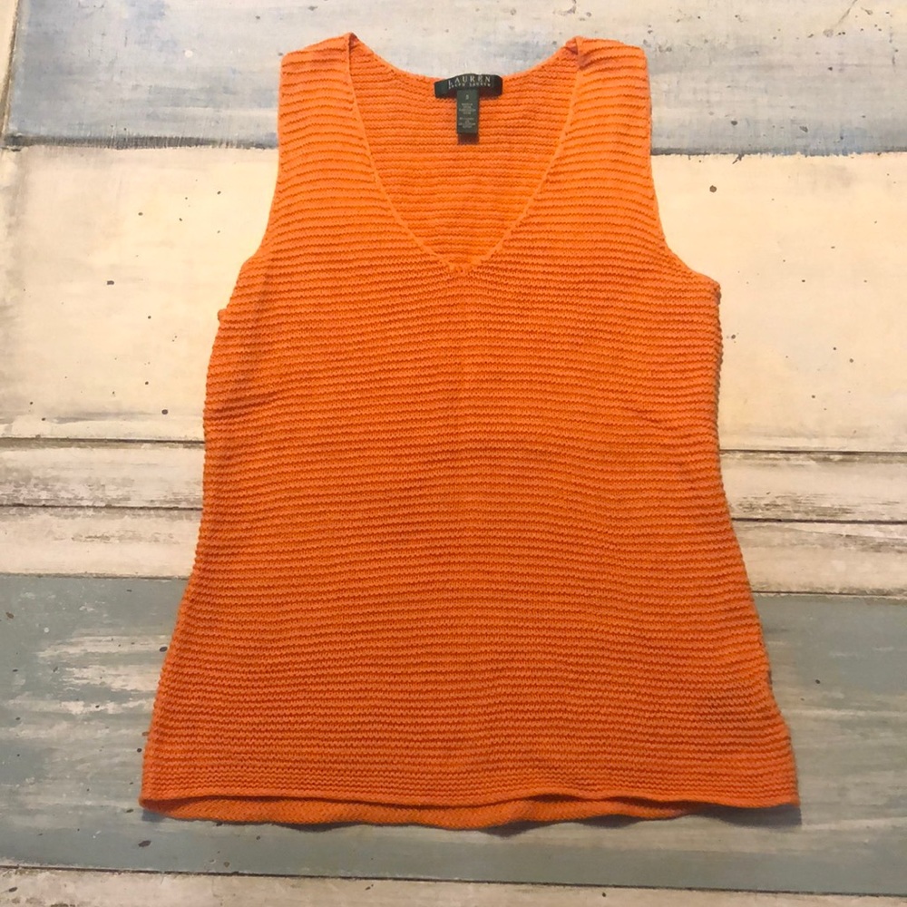 Lauren Ralph Lauren knit vest/tank top. Size small - Picture 4 of 10